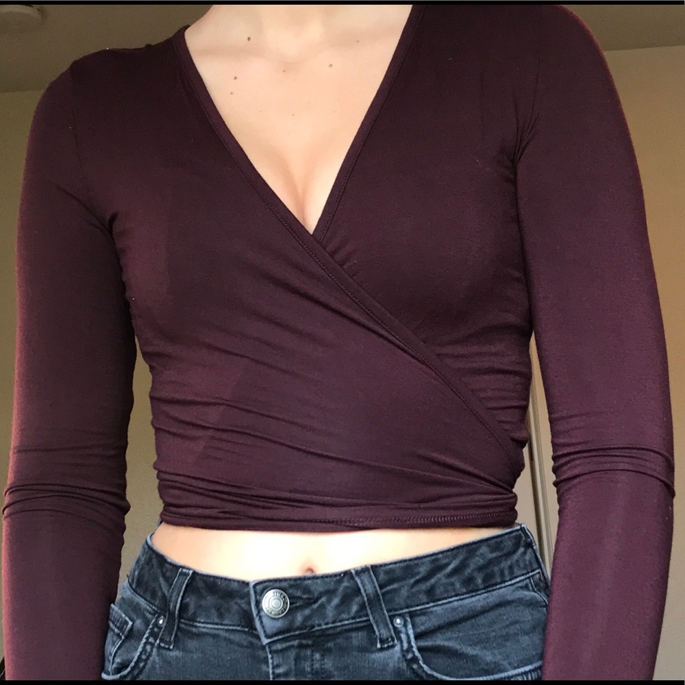 American eagle long sleeve wrap